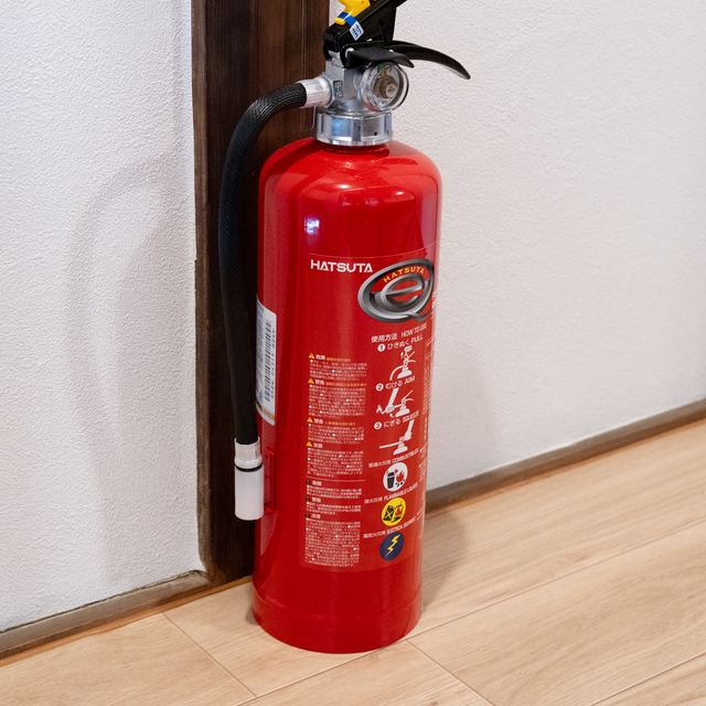 消火器